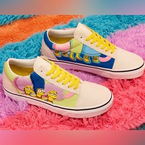 Simpsons old skool vans size 9